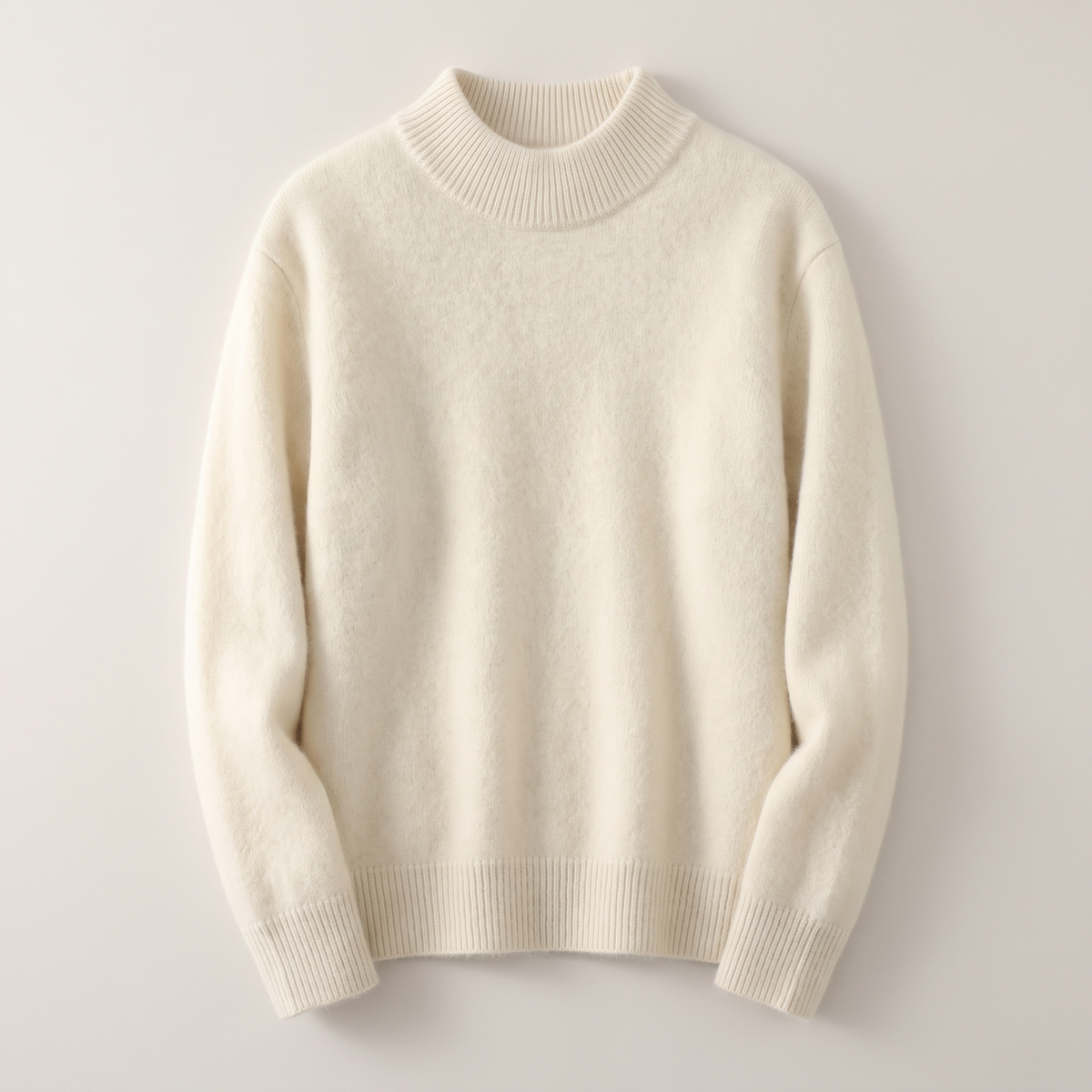 Cashmere Mock Neck Sweater