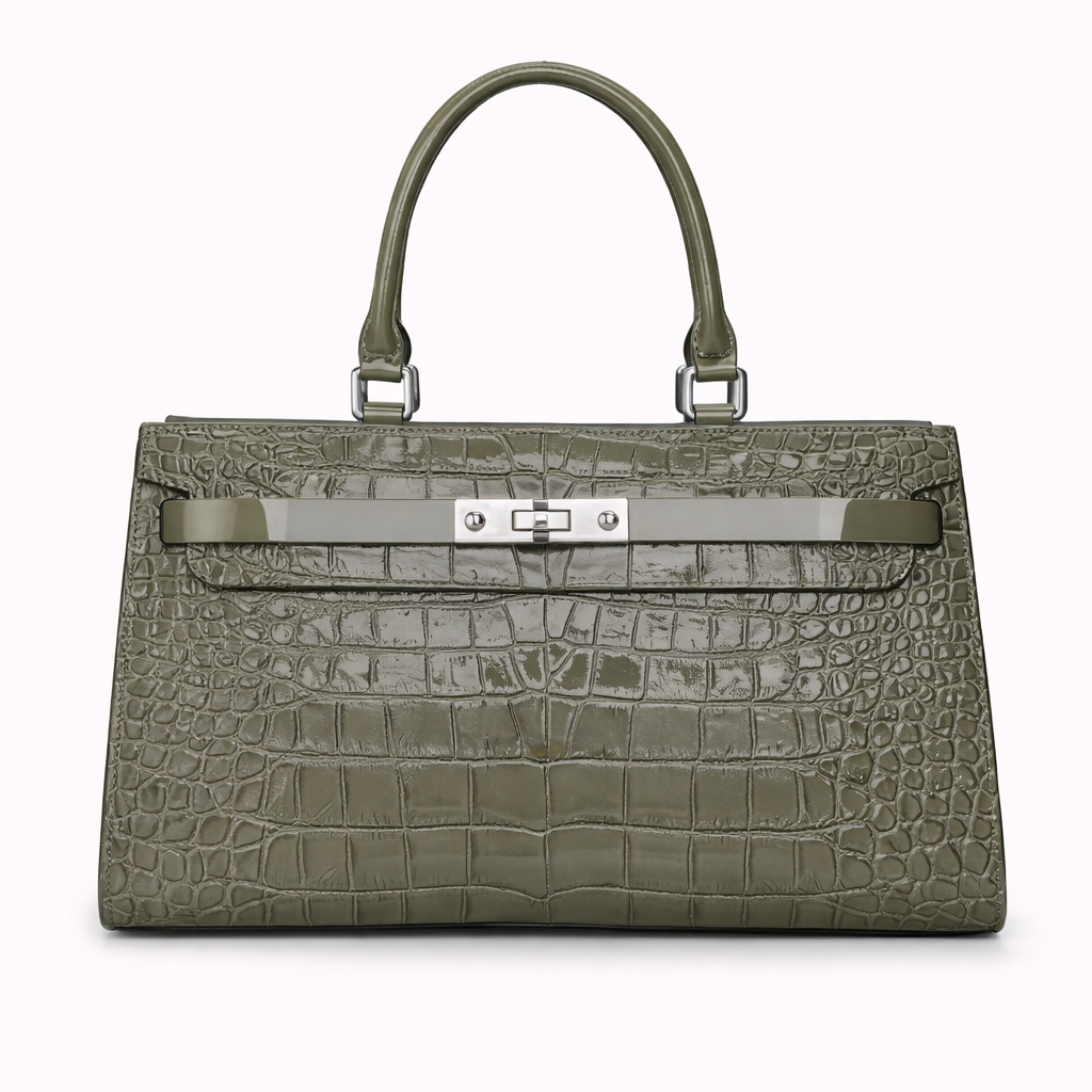 Seraphine Croc Tote Bag