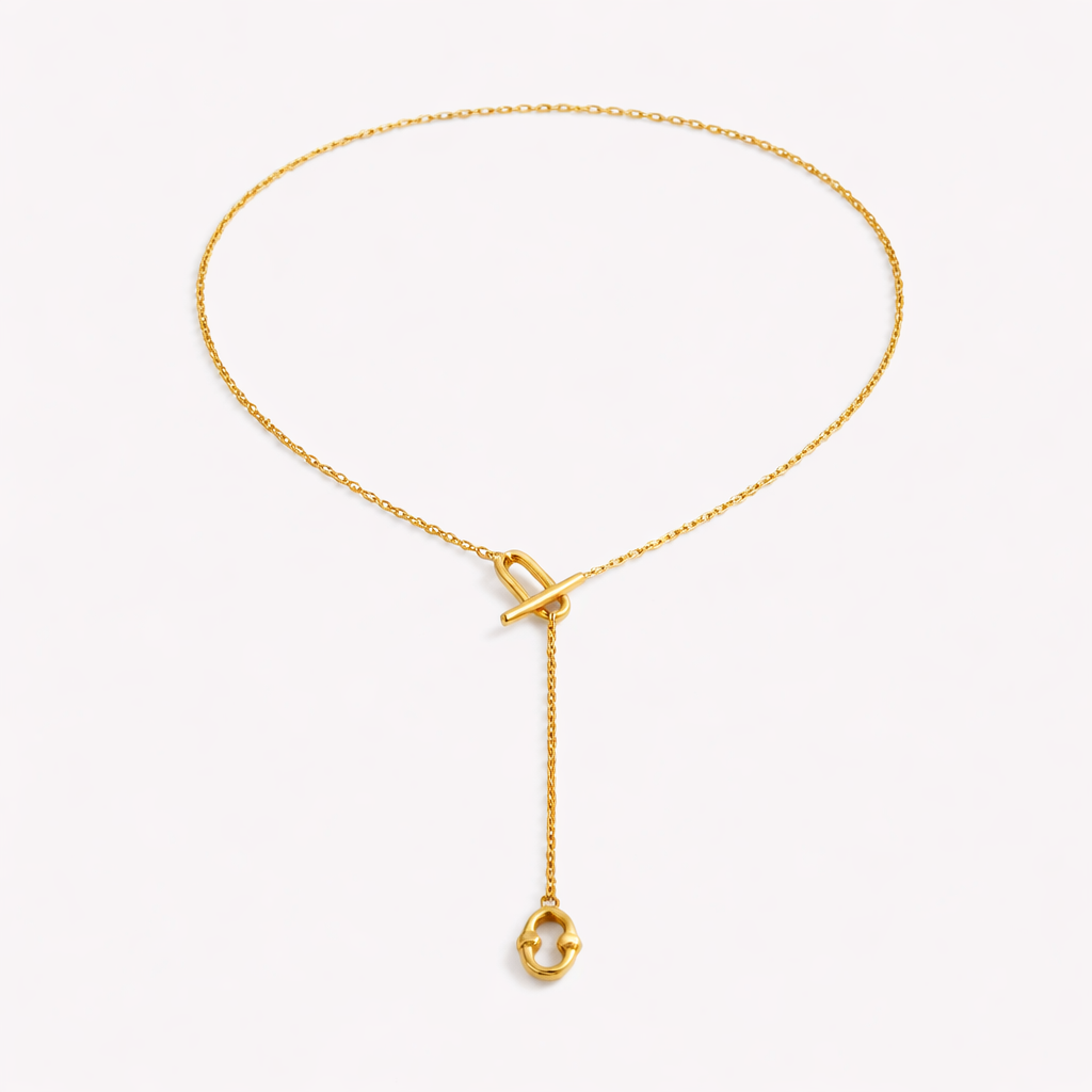 Elle lariat necklace