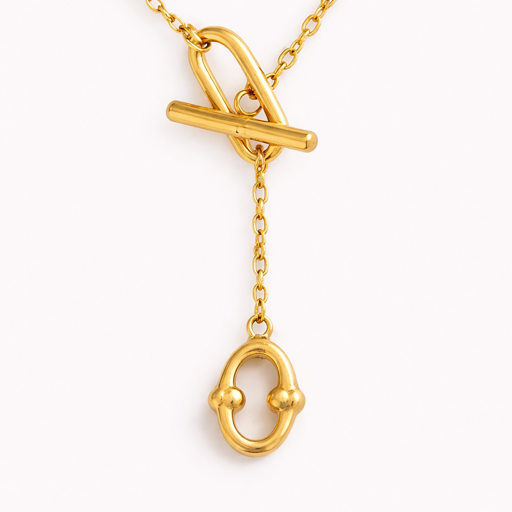 Elle lariat necklace