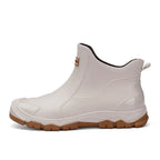 Women's Rain Boots with Elastic Side Panels and Lug Sole