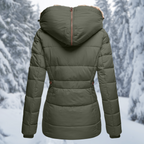 Stylish Women's Winter Jacket with Fur Hood for Ultimate Comfort
