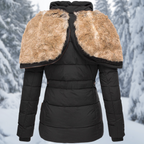 Stylish Women's Winter Jacket with Fur Hood for Ultimate Comfort