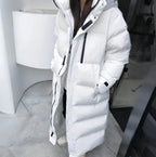 Waterproof Windproof Long Winter Parka for Women with Hood and Pockets