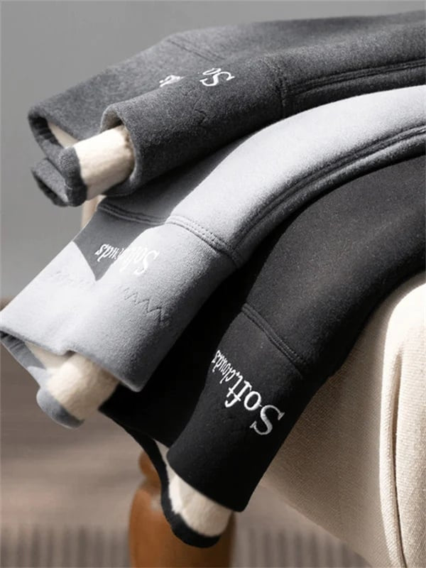 High Waist Fleece Lined Leggings for Women