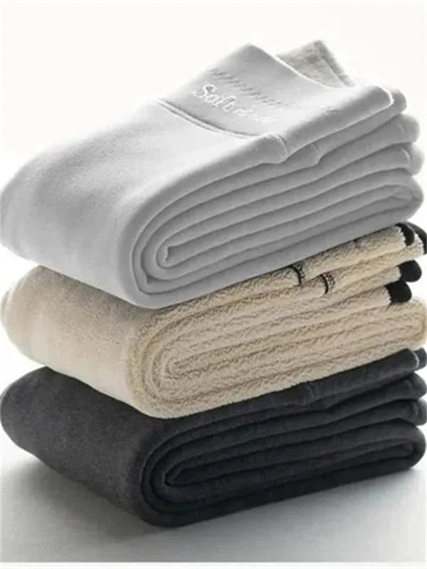 High Waist Fleece Lined Leggings for Women