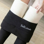 High Waist Fleece Lined Leggings for Women