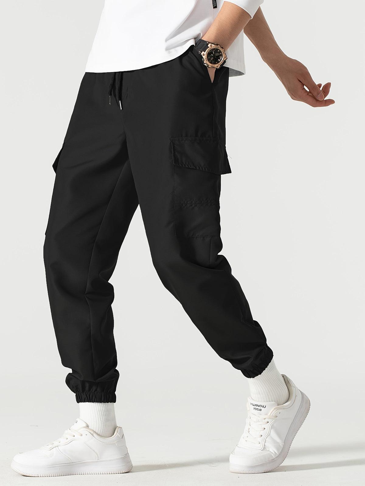 Relaxed Fit Cargo Joggers for Effortless Everyday Style