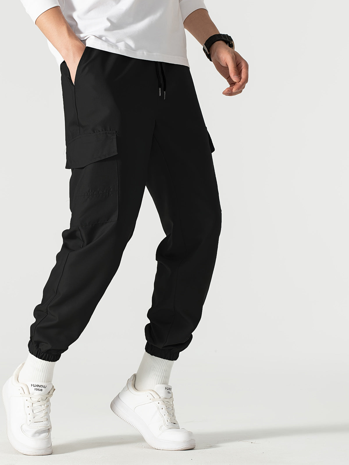 Relaxed Fit Cargo Joggers for Effortless Everyday Style