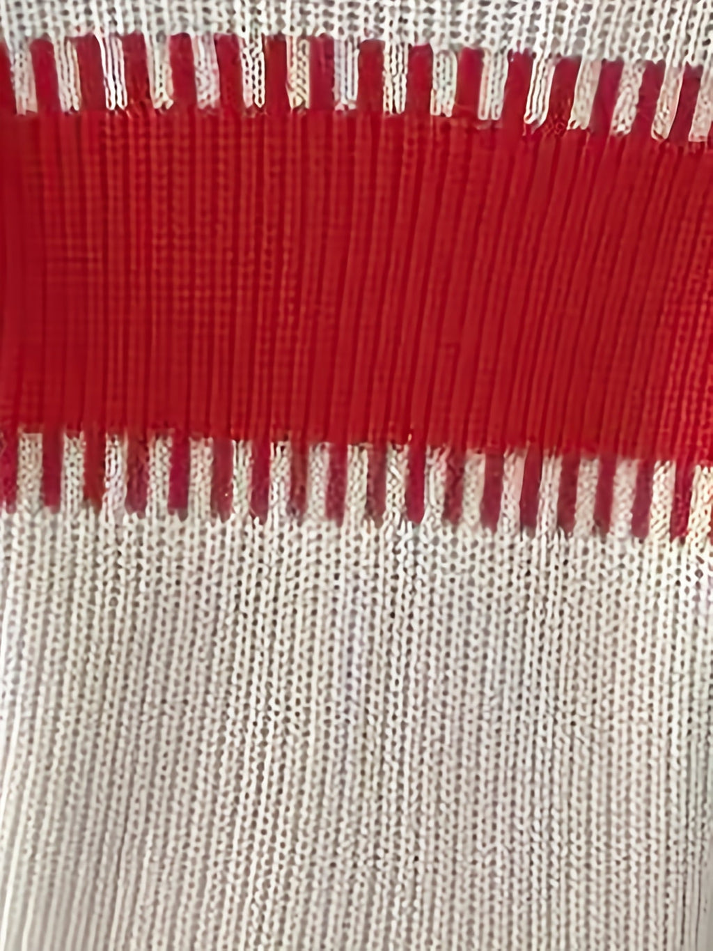 Colour-Block Striped Sweater with Relaxed Fit and Drop-Shoulder Design