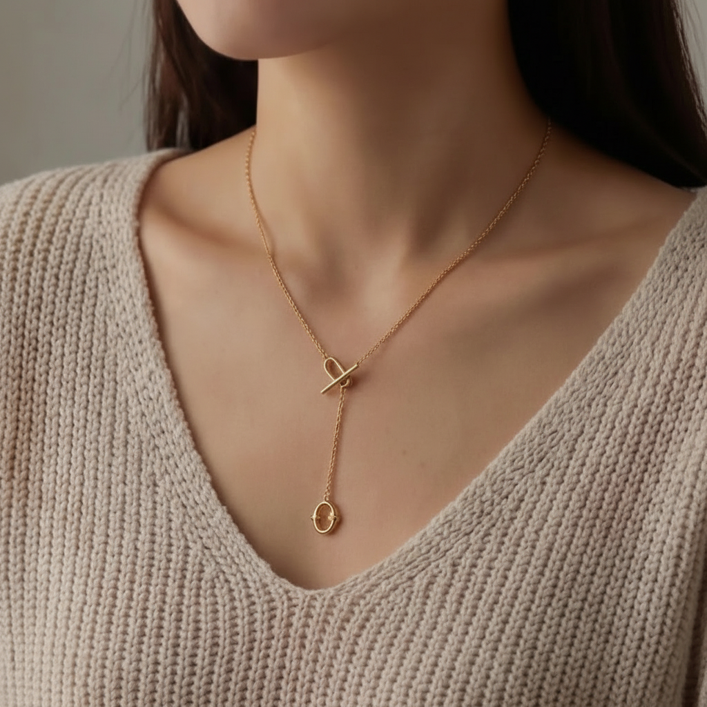 Elle Lariat Necklace