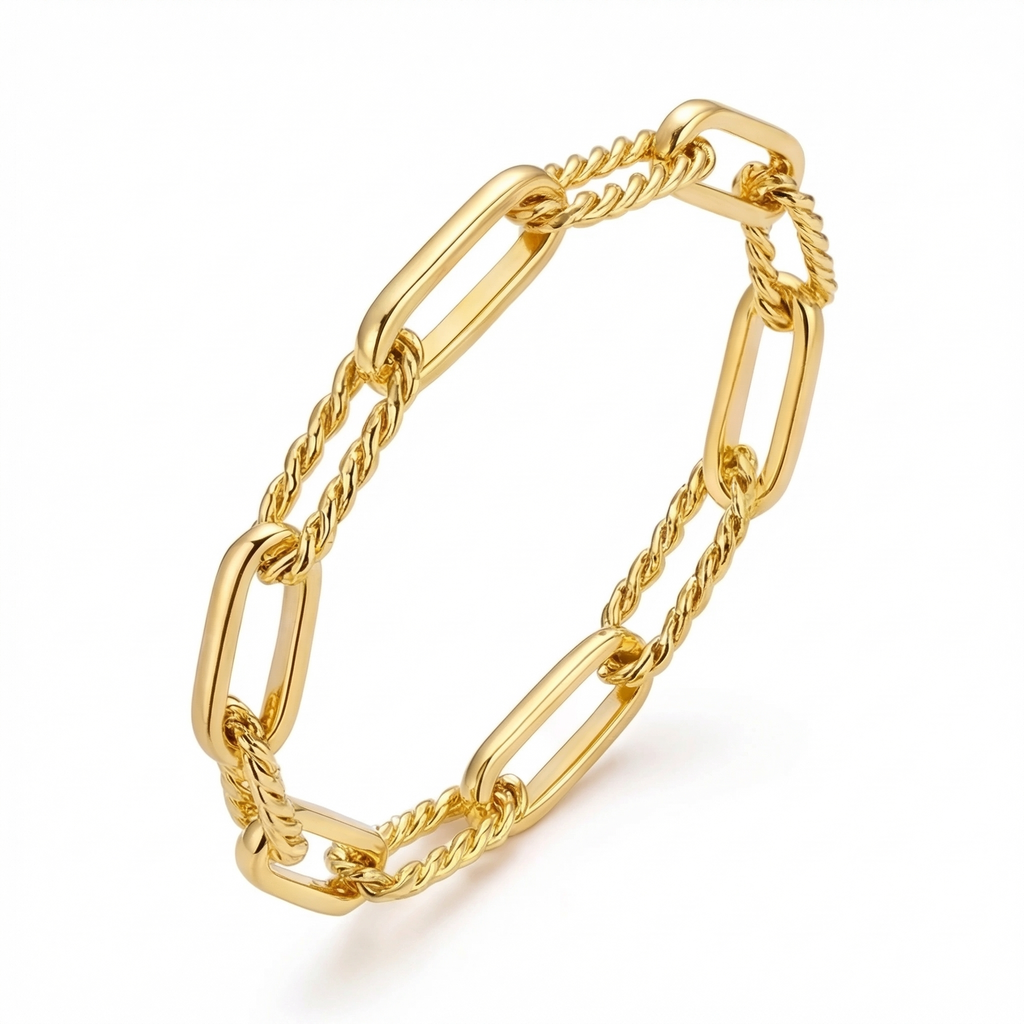 Elowen Paperclip Bracelet