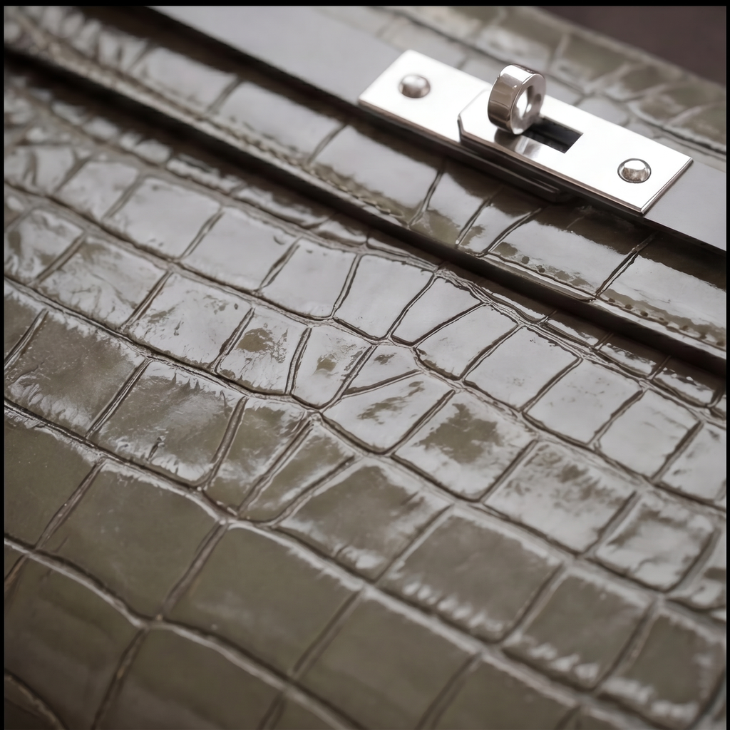 Seraphine Croc Tote Bag