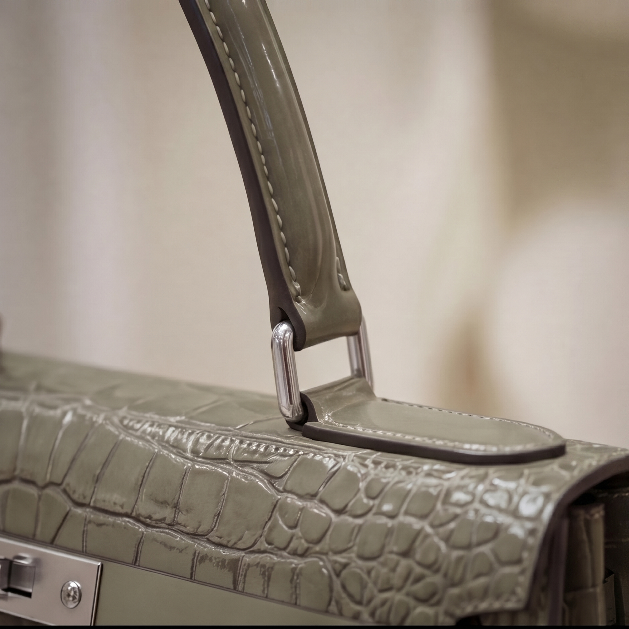 Seraphine Croc Tote Bag