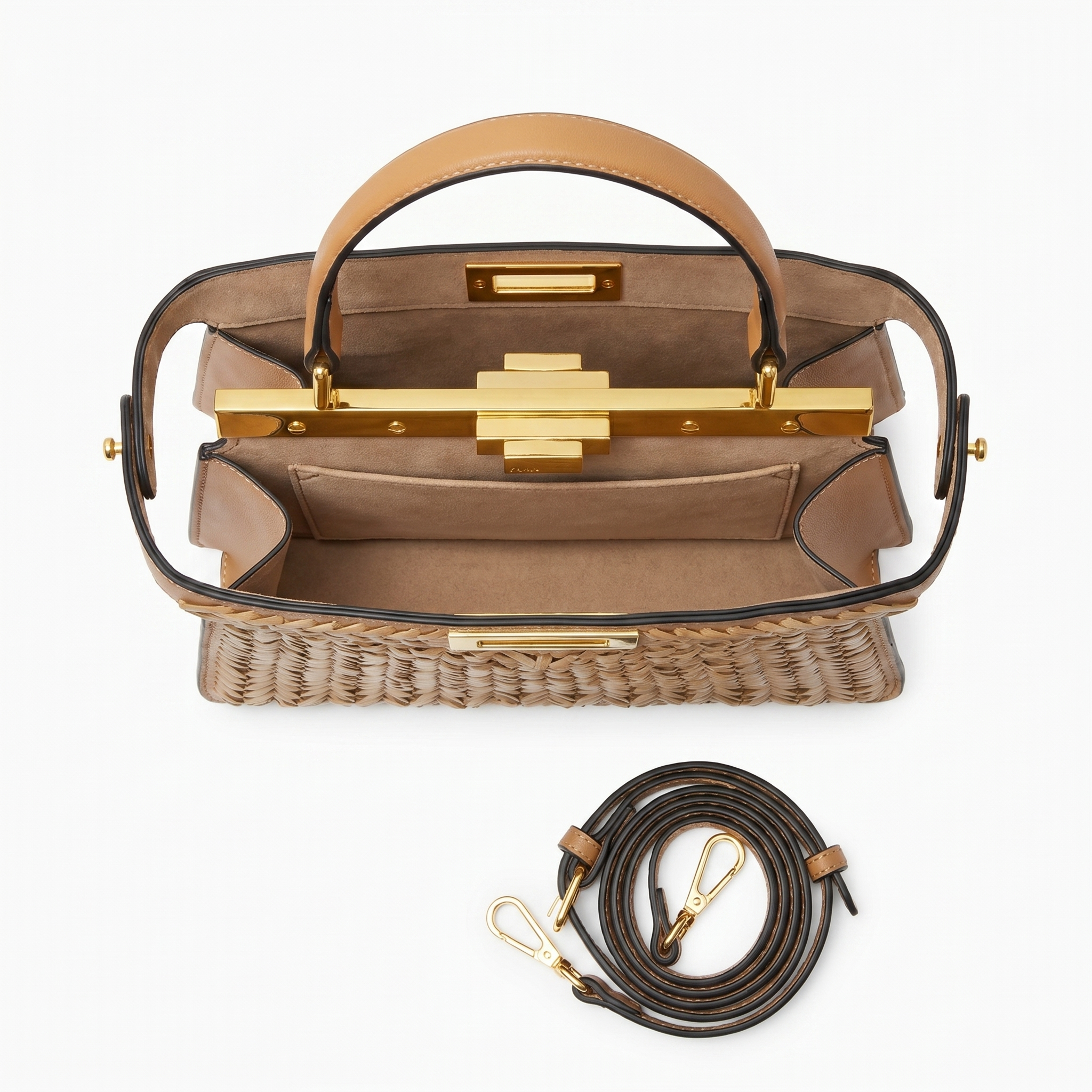 Lune Woven Handbag