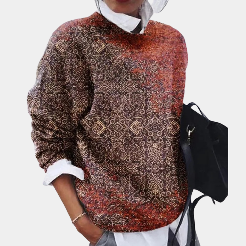 Elegant Vintage-Inspired Women's Spring Sweater - Lightweight and Stylish