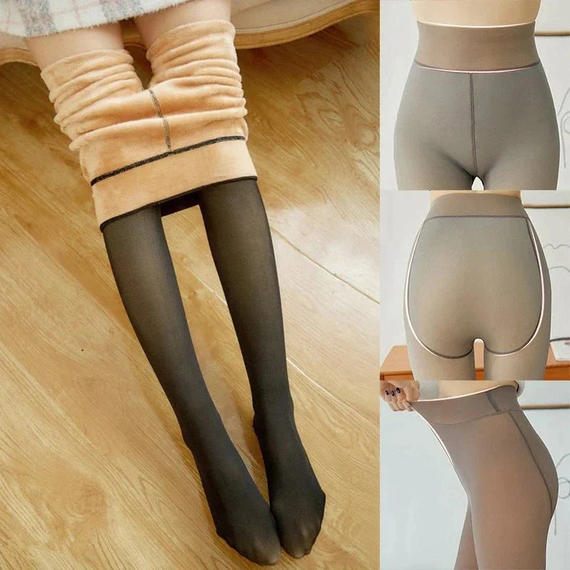 Cozy Fleece-Lined Winter Leggings for Ultimate Warmth and Style